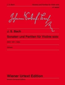 Bach: Sonatas & Partitas for Violin BWV 1001-1006 published by Wiener Urtext